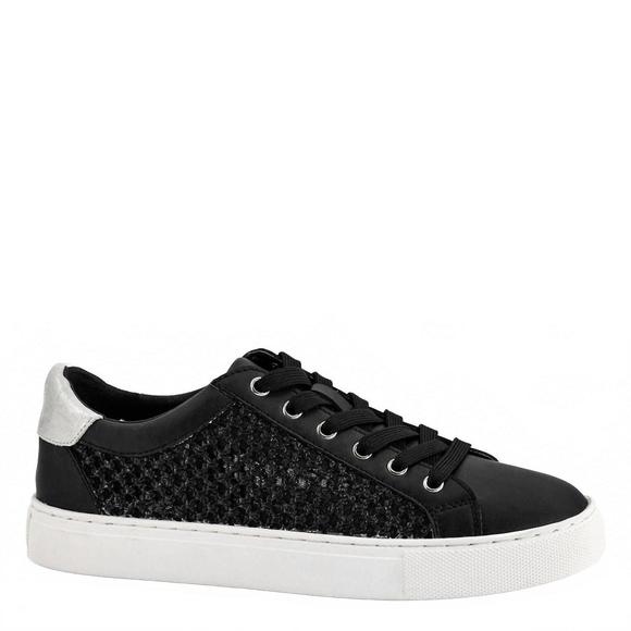NEW CORKYS FOOTWEAR women's keep scrolling sneakers in black - Picture 1 of 2